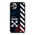 OFF WHITE LOGO MARBLE NIKE iPhone 11 Pro Max Case Cover