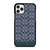 COACH NEW YORK LOGO PATTERN GREEN EMBLEM iPhone 11 Pro Case Cover