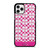 COACH NEW YORK LOGO PATTERN PINK EMBLEM iPhone 11 Pro Case Cover
