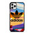 COLORFUL ICON ADIDAS LOGO iPhone 11 Pro Case Cover