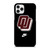 OKLAHOMA SOONERS UNIVERSITY FOOTBALL TEAM LOGO iPhone 11 Pro Case Cover