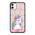 COACH NEW YORK LOGO CUTE UNICORN iPhone 11 Case Cover