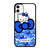 COACH NEW YORK LOGO HELLO KITTY BLUE TIE BOW iPhone 11 Case Cover