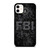 FBI LOGO CAMO iPhone 11 Case Cover