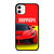 FERRARI LOGO RED CAR iPhone 11 Case Cover
