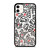 KEITH HARING ART HEART FIGURES iPhone 11 Case Cover