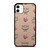 MCM LOVE CHERRIES BROWN LEATHER iPhone 11 Case Cover