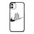 NIKE LOGO RICK AND MORTY iPhone 11 Case Cover