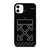 OFF WHITE LOGO TIME DATE CARBON iPhone 11 Case Cover