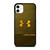 UNDER ARMOUR LOGO EMBROIDERY YELLOW iPhone 11 Case Cover