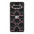 OFF WHITE LOGO BLACK PINK Samsung Galaxy S10 Case Cover