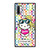 COACH NEW YORK LOGO HELLO KITTIE BARBIE Samsung Galaxy Note 10 Plus Case Cover