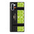 COACH NEW YORK LOGO GREEN BAG Samsung Galaxy Note 10 Case Cover