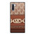 MK MICHAEL KORS LOGO BROWN BAG Samsung Galaxy Note 10 Case Cover