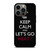 LETS GO MIAMI HEAT NBA BASKETBALL 2 iPhone 13 Pro Case Cover