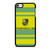 PORSCHE CAR LOGO YELLOW GREEN ICON iPod Touch 6 Case Cover