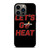 LETS GO MIAMI HEAT NBA BASKETBALL iPhone 13 Pro Case Cover