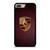 PORSCHE CAR LOGO ON RED LEATHER iPhone 7 / 8 Plus Case Cover