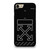 OFF WHITE LOGO TIME DATE CARBON iPhone 7 / 8 Case Cover