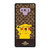 COACH NEW YORK LOGO BRWON EMBLEM X PIKACHU POKEMON Samsung Galaxy Note 9 Case Cover