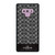 COACH NEW YORK LOGO DARK GREY Samsung Galaxy Note 9 Case Cover