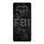 FBI LOGO CAMO Samsung Galaxy Note 8 Case Cover