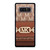 MK MICHAEL KORS LOGO BROWN BAG Samsung Galaxy Note 8 Case Cover
