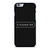 COACH NEW YORK LOGO BLACK iPhone 6 / 6S Case Cover
