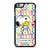 COACH NEW YORK LOGO SNOOPY THE PEANUTS iPhone 6 / 6S Case Cover