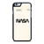 NASA LOGO WHITEI CON iPhone 6 / 6S Case Cover
