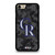 COLORADO ROCKIES BASEBALL BLACK CAMO iPhone 7 / 8 Case Cover