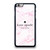 KATE SPADE NEW YORK LOGO PINK MARBLES iPhone 6 / 6S Plus Case Cover