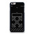 OFF WHITE LOGO TIME DATE CARBON iPhone 6 / 6S Plus Case Cover