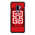 GIVENCHY PARIS ART LOGO RED Samsung Galaxy S9 Plus Case Cover