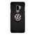 VOLKSWAGEN VW BLACK LOGO ICON Samsung Galaxy S9 Plus Case Cover