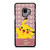COACH NEW YORK LOGO PINK X PIKACHU POKEMON Samsung Galaxy S9 Case Cover