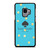KATE SPADE NEW YORK LOGO BLUE GOLDEN POLKADOTS Samsung Galaxy S9 Case Cover