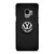 VOLKSWAGEN VW BLACK LOGO ICON Samsung Galaxy S9 Case Cover