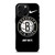 BROOKLYN NETS NBA BASKETBALL LOGO 3 iPhone 16 Pro Max Case Cover