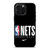 BROOKLYN NETS NBA BASKETBALL LOGO iPhone 16 Pro Max Case Cover