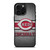 CINCINNATI RED MLB BASEBALL METAL iPhone 16 Pro Max Case Cover