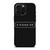 COACH NEW YORK LOGO BLACK iPhone 16 Pro Max Case Cover