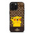 COACH NEW YORK LOGO BRWON EMBLEM X PIKACHU POKEMON iPhone 16 Pro Max Case Cover