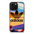 COLORFUL ICON ADIDAS LOGO iPhone 16 Pro Max Case Cover