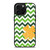 CUTE GREEN CHEVRON iPhone 16 Pro Max Case Cover