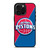 DETROIT PISTONS NBA BASKETBALL LOGO iPhone 16 Pro Max Case Cover