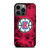 LOS ANGELES CLIPPERS BASKETBALL NBA FIRE iPhone 13 Pro Case Cover