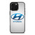 HYUNDAI SILVER LOGO iPhone 16 Pro Max Case Cover