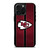 KANSAS CITY CHIEFS NFL METAL STRIPE iPhone 16 Pro Max Case Cover