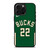 KHRIS MIDDLETON MILWAUKEE BUCKS NIKE NBA 2021-22 iPhone 16 Pro Max Case Cover